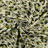 Baumwolljersey Digital Tierfell